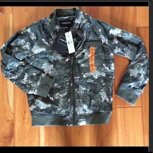 Members Only Camouflage jacket youth size 12 NWT